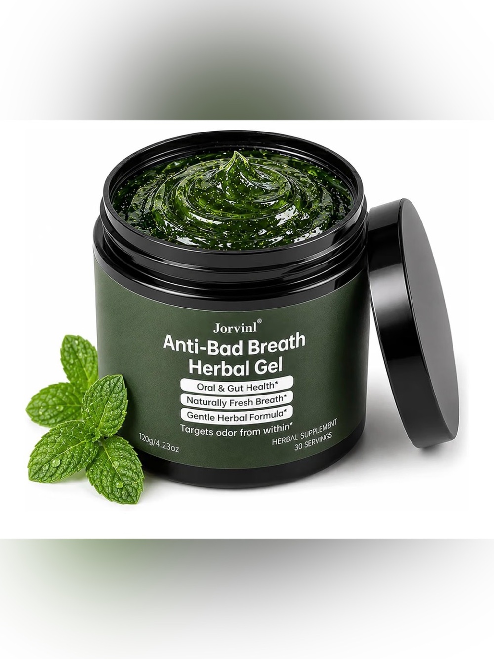 Jorvinl Anti Bad Breath Herbal Gel Supplement
